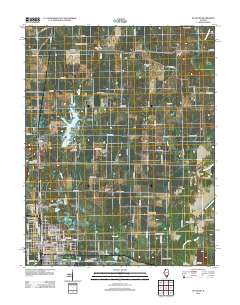 Du Quoin 2012 topographic map thumbnail