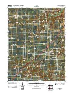 Edgewood 2012 topographic map thumbnail