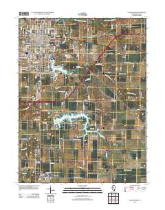 Jacksonville 2012 topographic map thumbnail