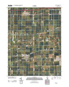 Homer 2012 topographic map thumbnail