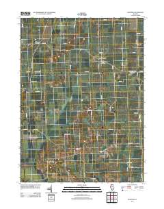 Hooppole 2012 topographic map thumbnail