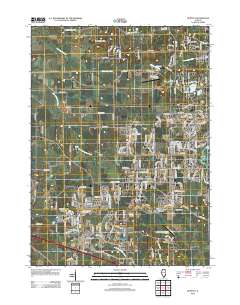 Huntley 2012 topographic map thumbnail