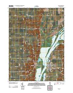 Lacon 2012 topographic map thumbnail