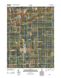 Maroa 2012 topographic map thumbnail