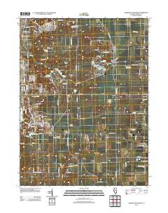 Marquette Heights 2012 topographic map thumbnail