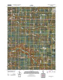 Kirkwood West 2012 topographic map thumbnail
