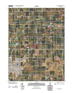 Lincoln East 2012 topographic map thumbnail