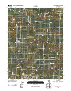 Jerseyville North 2012 topographic map thumbnail