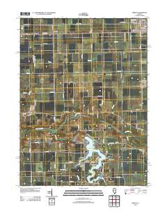 Gridley 2012 topographic map thumbnail