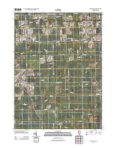 Manhattan 2012 topographic map thumbnail