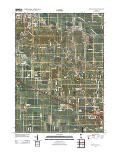 Marengo South 2012 topographic map thumbnail