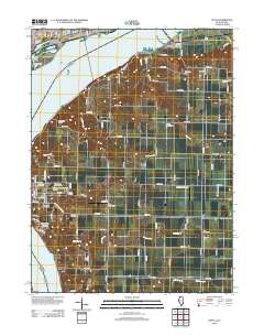 Niota 2012 topographic map thumbnail