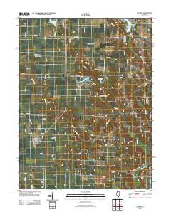 Oconee 2012 topographic map thumbnail