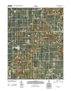 Oskaloosa 2012 topographic map thumbnail