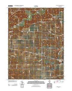 Perry West 2012 topographic map thumbnail