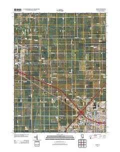 Rising 2012 topographic map thumbnail