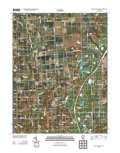 New Athens West 2012 topographic map thumbnail