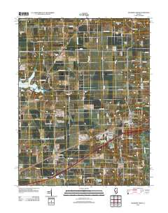 Mulberry Grove 2012 topographic map thumbnail