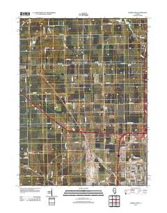 Normal West 2012 topographic map thumbnail