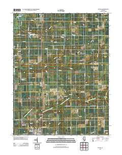 Patoka 2012 topographic map thumbnail