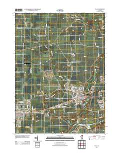 Plano 2012 topographic map thumbnail