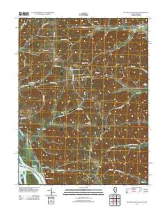 Pleasant Dale Valley 2012 topographic map thumbnail