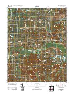 Crab Orchard 2012 topographic map thumbnail