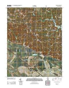 Raddle 2012 topographic map thumbnail
