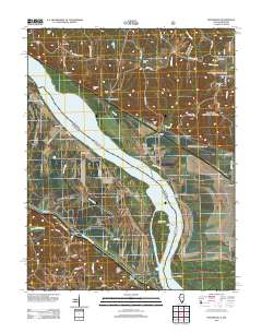 Rockwood 2012 topographic map thumbnail