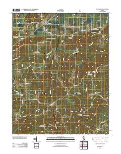 Stonefort 2012 topographic map thumbnail