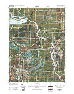 Wilmington 2012 topographic map thumbnail