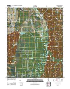 Gorham 2012 topographic map thumbnail