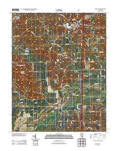 Dongola 2012 topographic map thumbnail