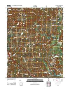 Bloomfield 2012 topographic map thumbnail