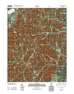 Mill Creek 2012 topographic map thumbnail