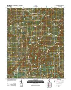 Waltersburg 2012 topographic map thumbnail