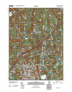 Ashaway 2012 topographic map thumbnail