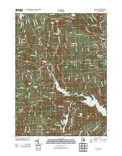 Clayville 2012 topographic map thumbnail
