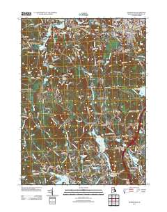 Georgiaville 2012 topographic map thumbnail