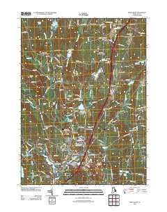 Hope Valley 2012 topographic map thumbnail