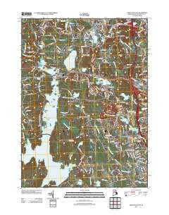 North Scituate 2012 topographic map thumbnail