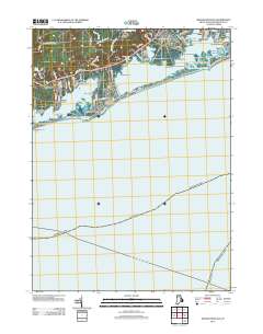 Quonochontaug 2012 topographic map thumbnail
