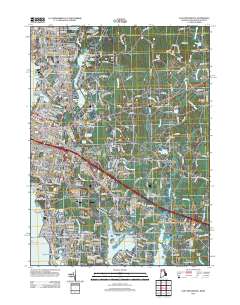 East Providence 2012 topographic map thumbnail