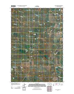 Scott Creek 2012 topographic map thumbnail
