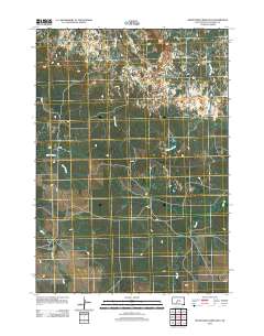 Short Bow Creek East 2012 topographic map preview