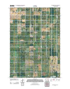 Ree Heights NW 2012 topographic map thumbnail