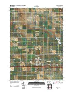 Presho 2012 topographic map thumbnail