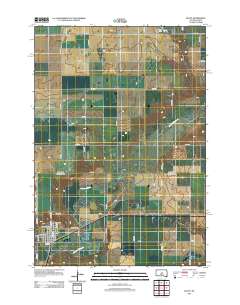 Blunt 2012 topographic map thumbnail