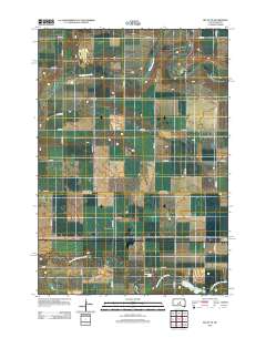 Blunt SE 2012 topographic map thumbnail