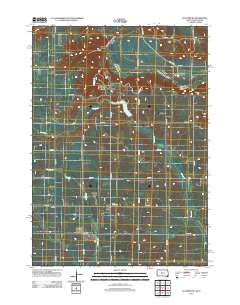 Alcester NE 2012 topographic map thumbnail